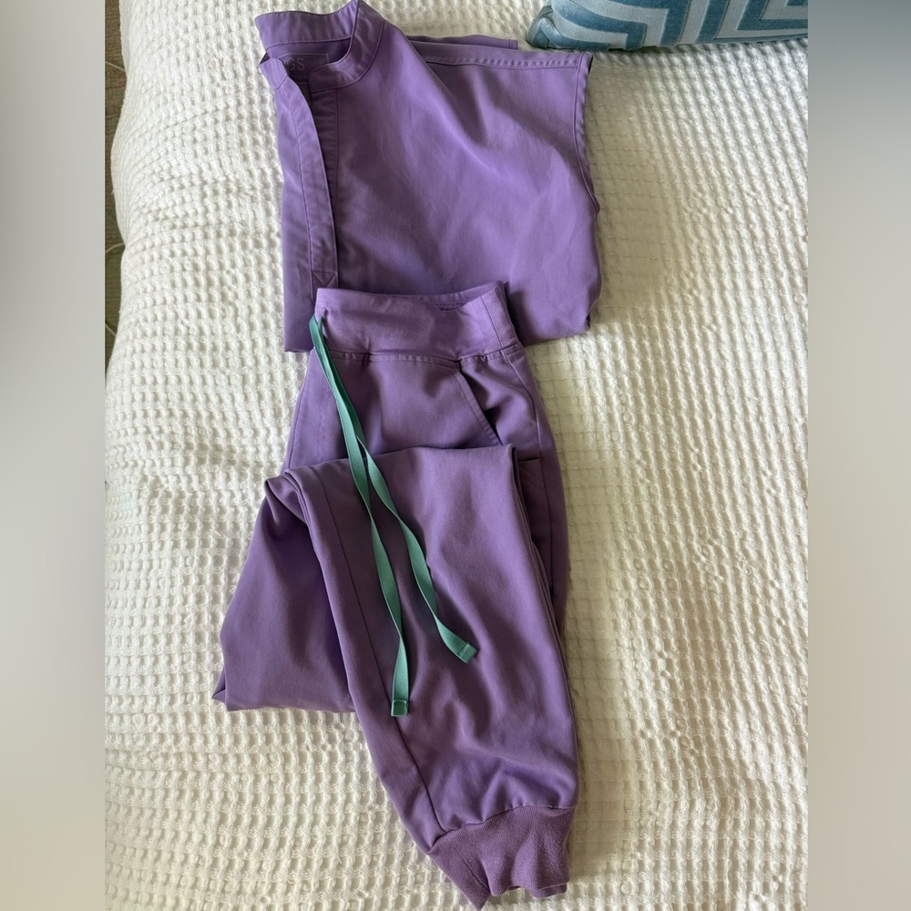 Figs Scrub Set Lilac Dawn